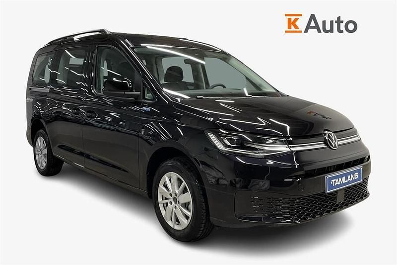 Uusi VW Caddy Maxi Life Business 122 HP (89 kW) 2025 Met. musta Tila-auto