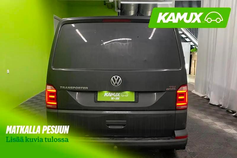 Käytetty VW T6 204 HP (150 kW) 2018 Hopea / harmaa Van