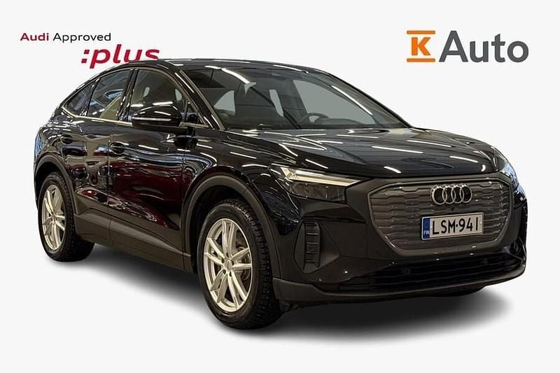 Musta Käytetty 2024 Audi Q4 Sportback e-tron Katumaasturi | 42 900 € (Perustarjous) - Kuva 1/3