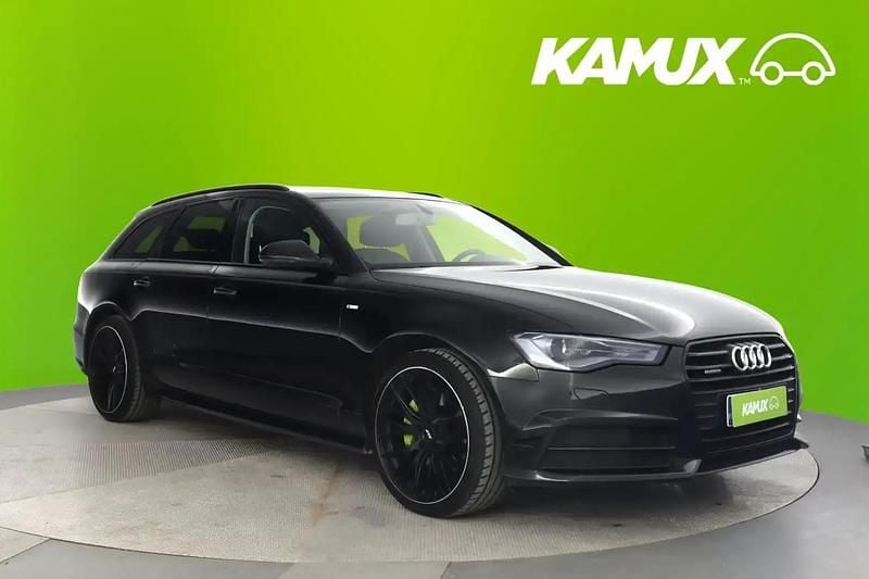 Musta Käytetty 2016 Audi A6 Business Farmari | 27 980 € (Kallis) - Kuva 1/4