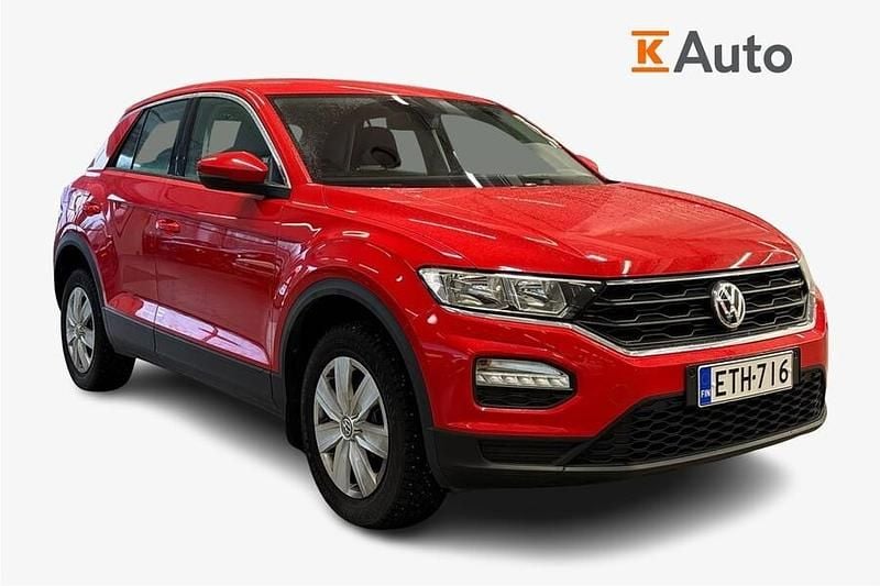Punainen Käytetty 2020 VW T-Roc Katumaasturi | 16 880 € (Hyvä tarjous) - Kuva 1/4