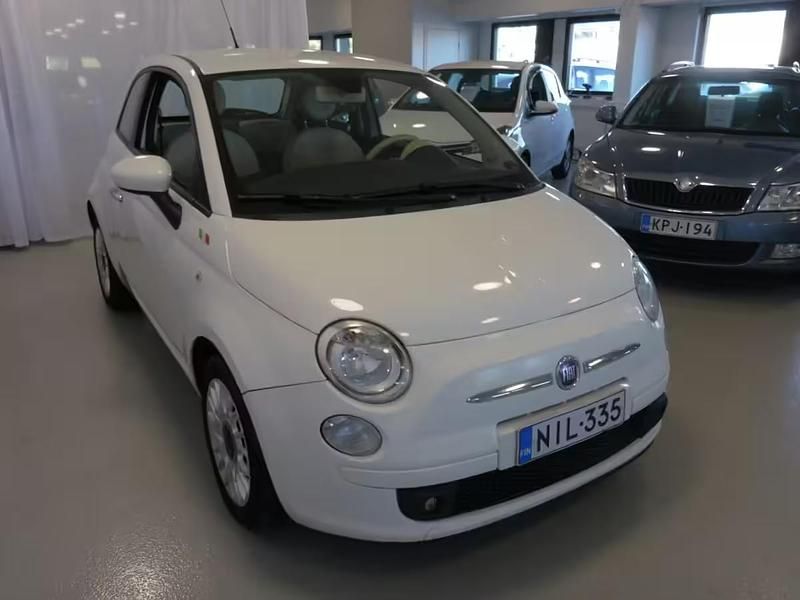 Käytetty Fiat 500 69 HP (50 kW) 2011 Valkoinen Viistoperä