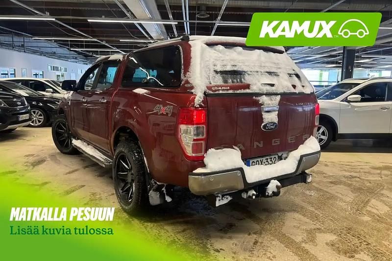 Käytetty Ford Ranger Limited 200 HP (147 kW) 2016 Punainen Nouto