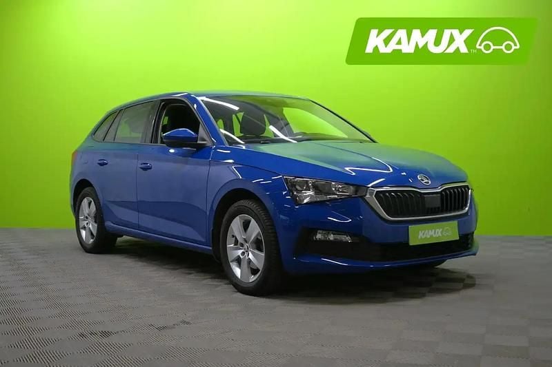 Sininen Käytetty 2023 Skoda Scala Ambition Viistoperä | 22 290 € (Perustarjous) - Kuva 1/4