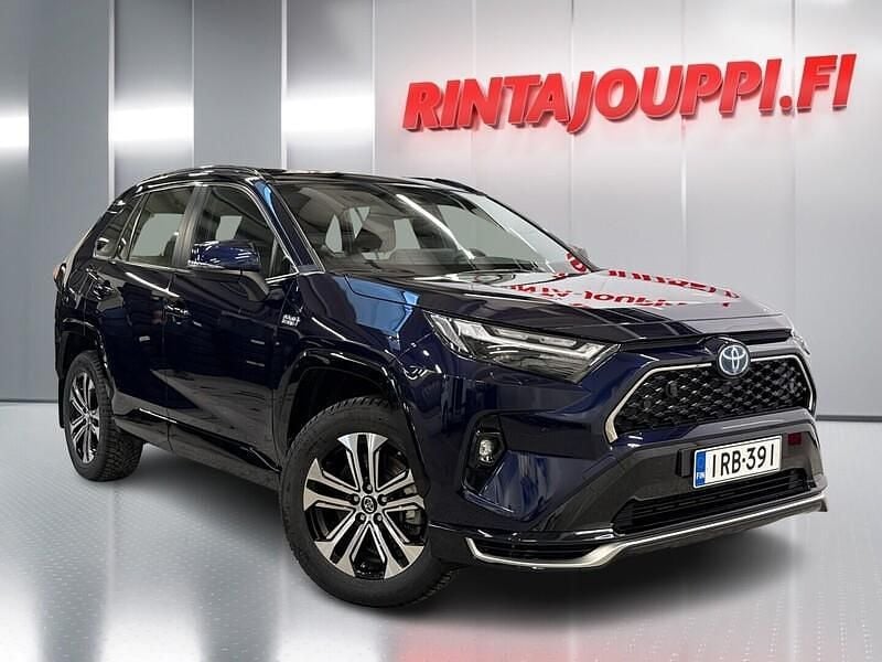 Käytetty Toyota RAV4 Hybrid Active 306 HP (225 kW) 2023 Sininen Katumaasturi