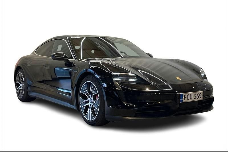 Musta Käytetty 2020 Porsche Taycan 4S Sedan | 65 800 € - Kuva 1/4