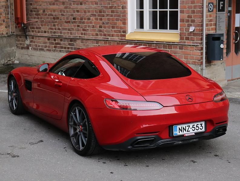 Käytetty Mercedes AMG GT S AMG 510 HP (375 kW) 2014 Punainen Coupe - kaksiovinen