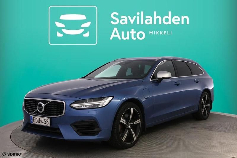 Sininen Käytetty 2017 Volvo V90 R-Design Farmari | 19 800 € (Perustarjous) - Kuva 1/4
