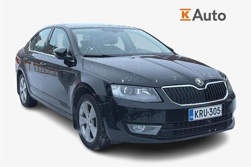 Musta Käytetty 2013 Skoda Octavia Elegance Viistoperä | 7 900 € (Hyvä tarjous) - Kuva 1/3