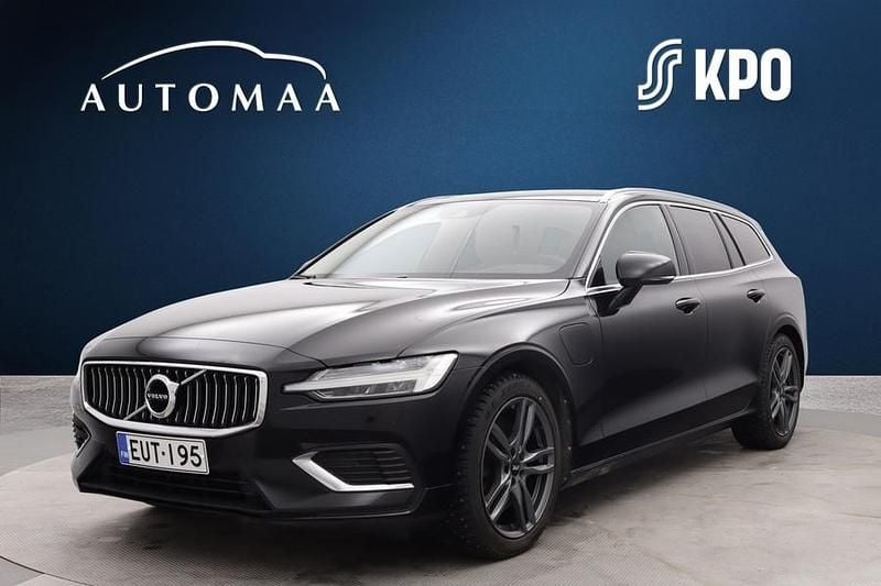 Musta Käytetty 2021 Volvo V60 Inscription Farmari | 28 990 € (Perustarjous) - Kuva 1/3