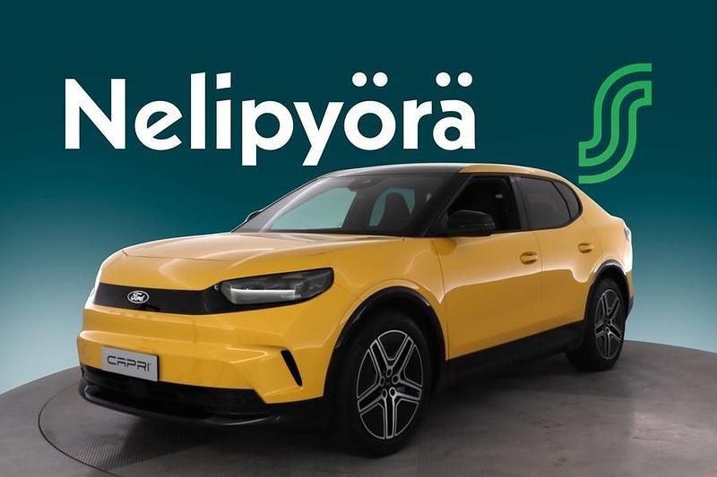 Vivid yelllow Uusi 2025 Ford Capri Extended Range Katumaasturi | 54 440 € (Perustarjous) - Kuva 1/3
