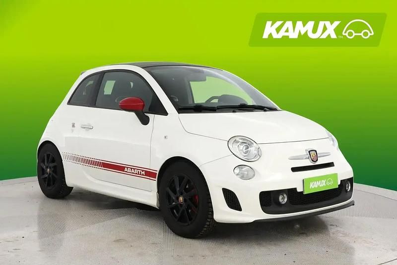 Käytetty Abarth 500C Turismo 140 HP (102 kW) 2011 Valkoinen Avoauto