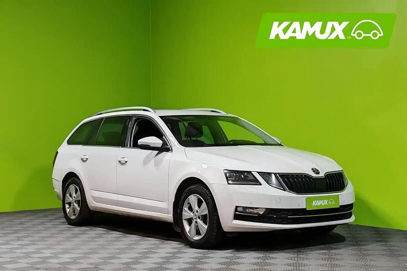Valkoinen Käytetty 2018 Skoda Octavia G-TEC Style Farmari | 8 490 € (Perustarjous) - Kuva 1/4