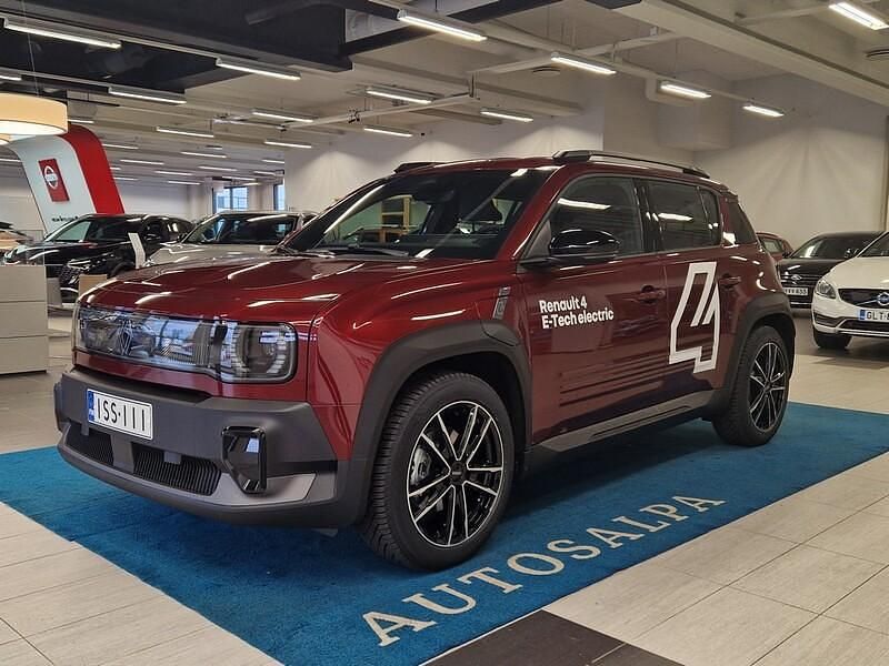 Uusi Renault 4 E-Tech Komfort 110 kW (150 HP) 2025 Punainen Katumaasturi