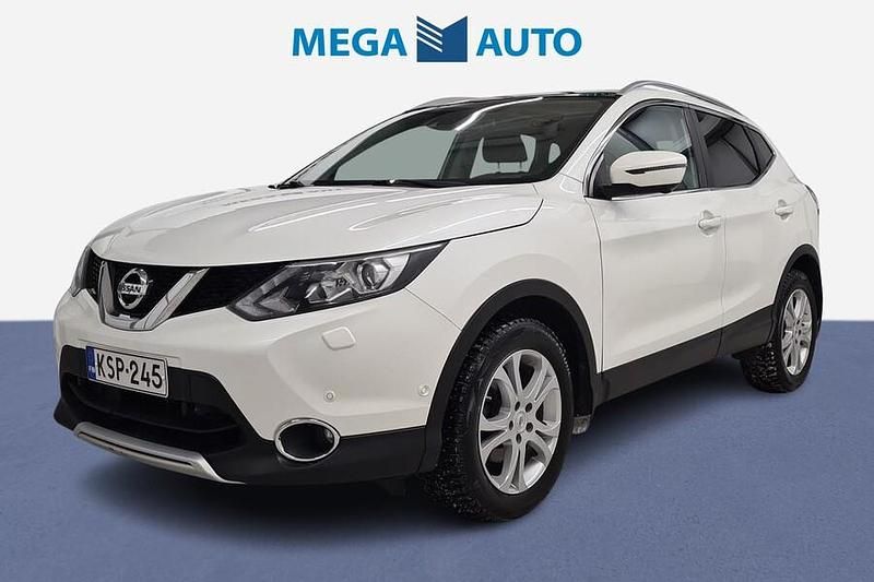 Käytetty Nissan Qashqai Pack 116 HP (85 kW) 2017 Valkoinen Katumaasturi