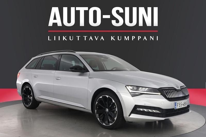 Hopea Käytetty 2023 Skoda Superb SportLine Farmari | 31 880 € (Perustarjous) - Kuva 1/3
