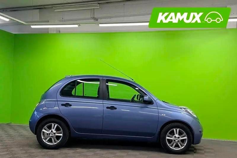 Käytetty Nissan Micra Visia 80 HP (58 kW) 2010 Sininen Viistoperä