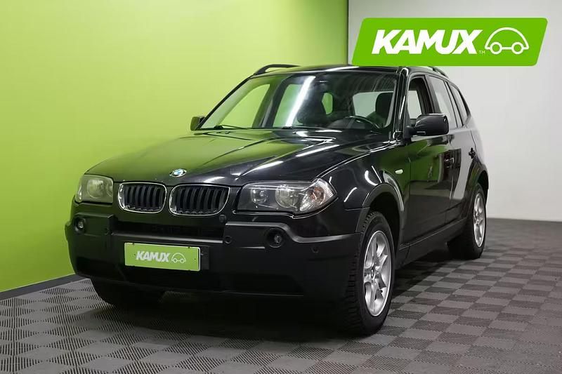 Käytetty BMW X3 150 HP (110 kW) 2006 Musta Katumaasturi