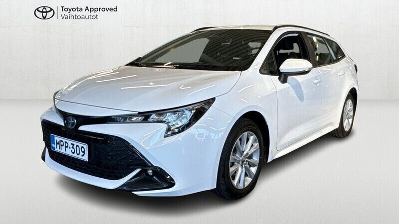 Valkoinen Käytetty 2024 Toyota Corolla Active Farmari | 27 390 € (Perustarjous) - Kuva 1/4