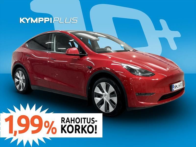 Käytetty Tesla Model Y 258 kW (351 HP) 2021 Punainen Katumaasturi