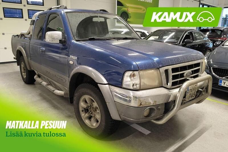 Sininen Käytetty 2007 Ford Ranger Wildtrack Nouto | 8 900 € - Kuva 1/4