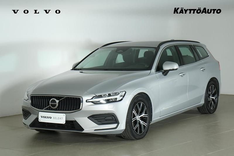 Silver dawn met Käytetty 2023 Volvo V60 Business Edition Farmari | 33 890 € (Hieman kallis) - Kuva 1/4