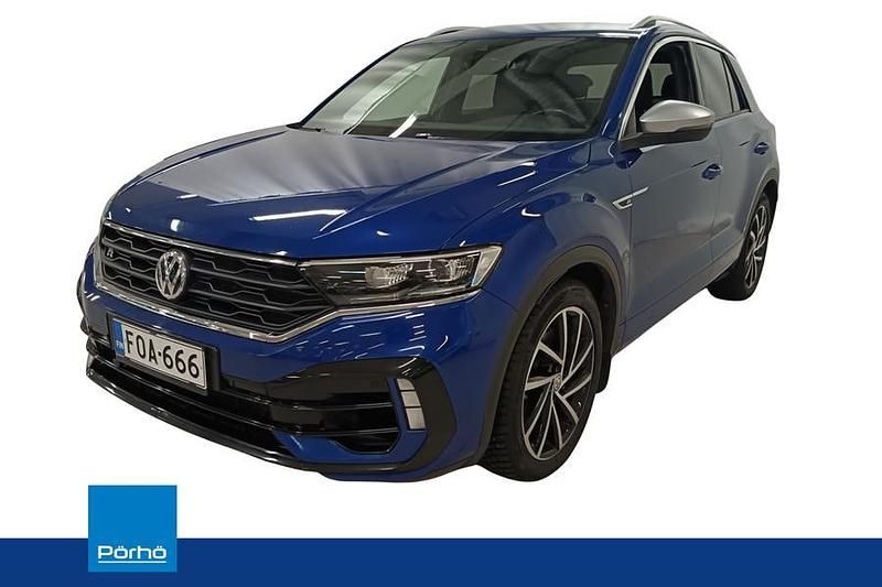 Käytetty VW T-Roc R 301 HP (221 kW) 2020 Sininen Katumaasturi