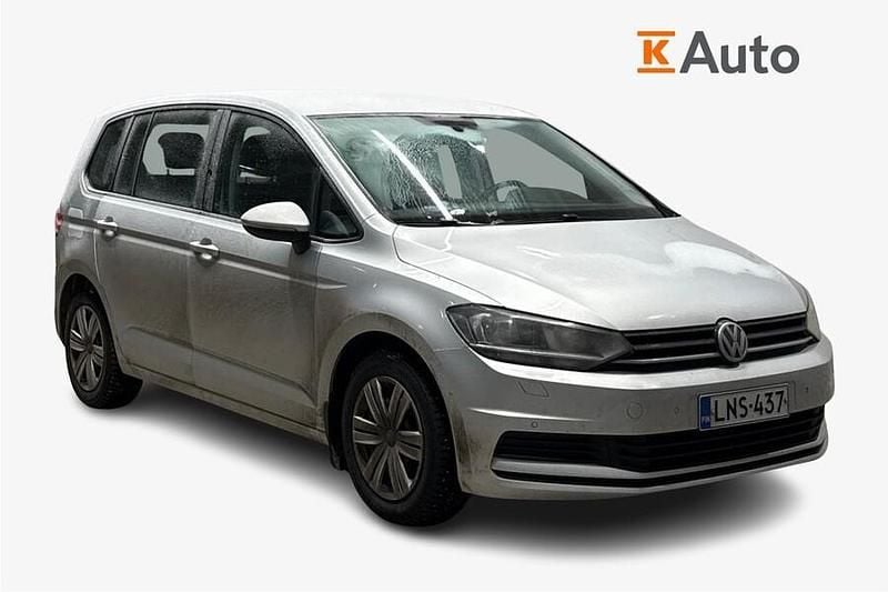Hopea Käytetty 2017 VW Touran Trendline Tila-auto | 13 900 € (Hyvä tarjous) - Kuva 1/3