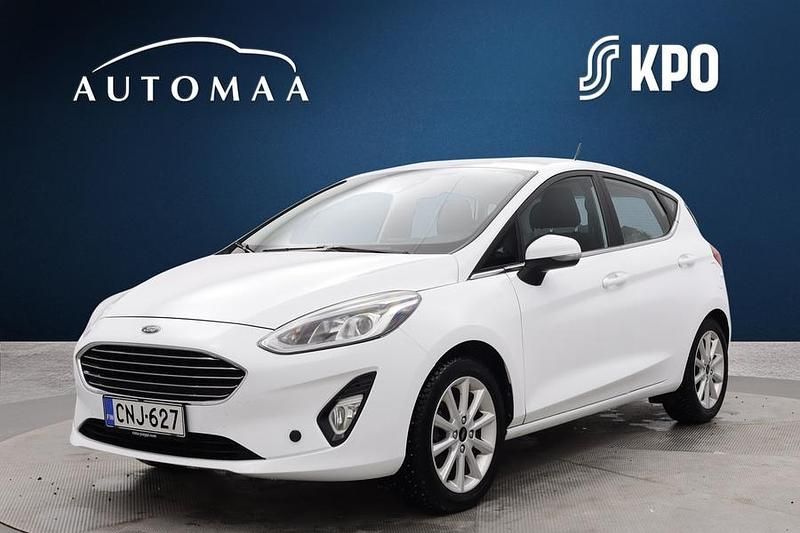 Käytetty Ford Fiesta Titanium 101 HP (74 kW) 2019 Valkoinen Viistoperä