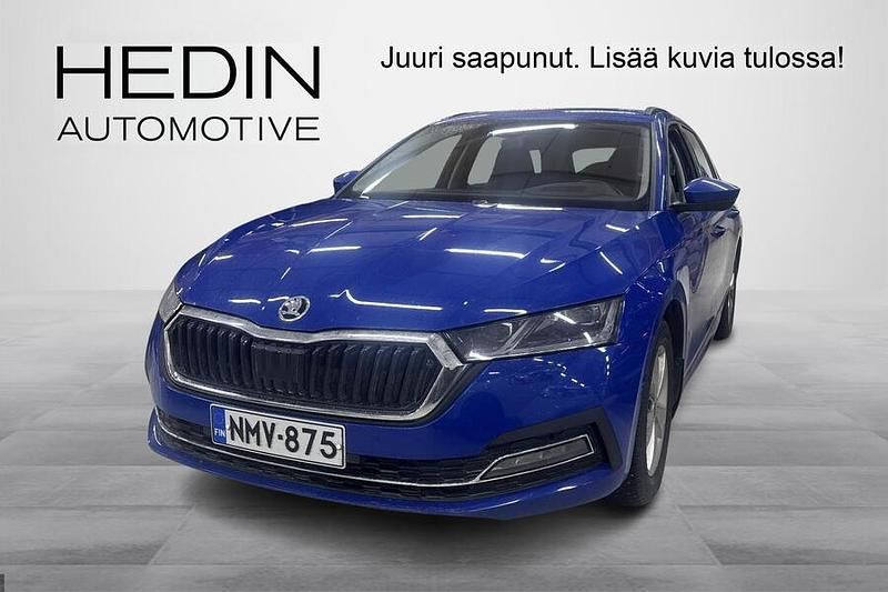 Sininen Käytetty 2022 Skoda Octavia G-TEC Style Farmari | 21 880 € (Perustarjous) - Kuva 1/3