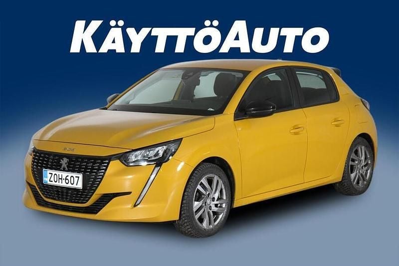 Keltainen Käytetty 2022 Peugeot 208 Active Viistoperä | 11 900 € (Hyvä tarjous) - Kuva 1/1