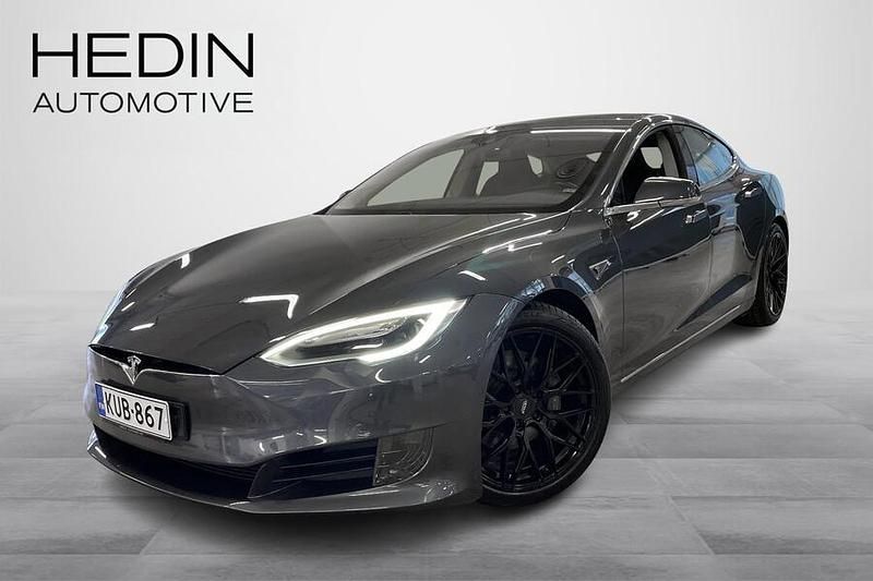 Harmaa Käytetty 2016 Tesla Model S Viistoperä | 22 890 € (Perustarjous) - Kuva 1/3