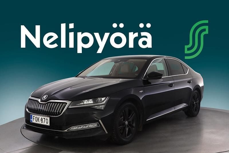 Punainen Käytetty 2020 Skoda Superb LAURIN & KLEMENT Sedan | 18 450 € (Perustarjous) - Kuva 1/3