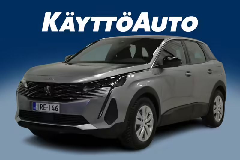 Harmaa Käytetty 2023 Peugeot 3008 Active Katumaasturi | 33 900 € - Kuva 1/4