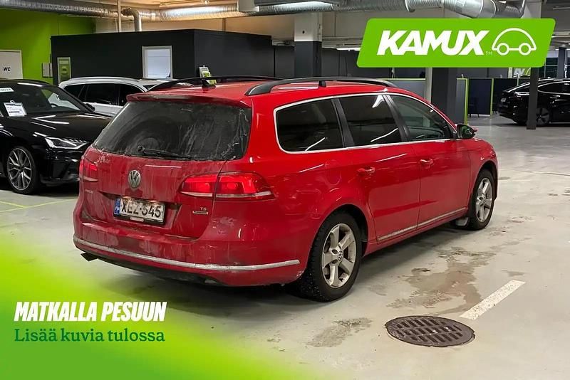 Käytetty VW Passat Comfortline 122 HP (89 kW) 2011 Punainen Farmari