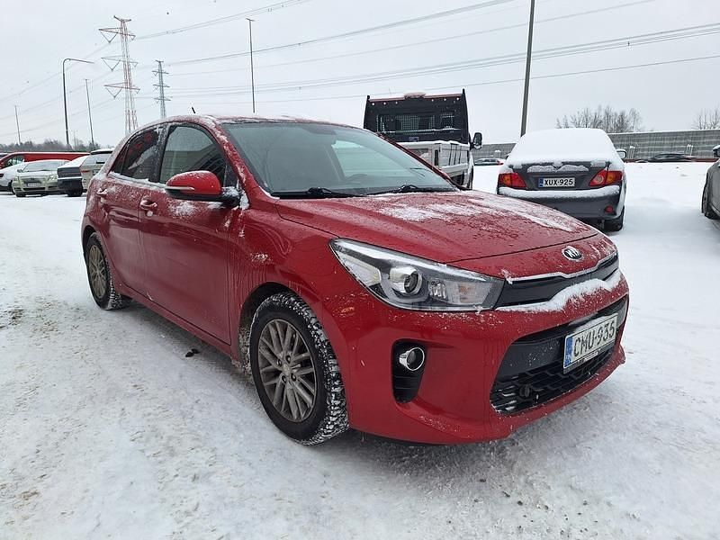 Käytetty Kia Rio EX 101 HP (74 kW) 2020 Punainen Viistoperä