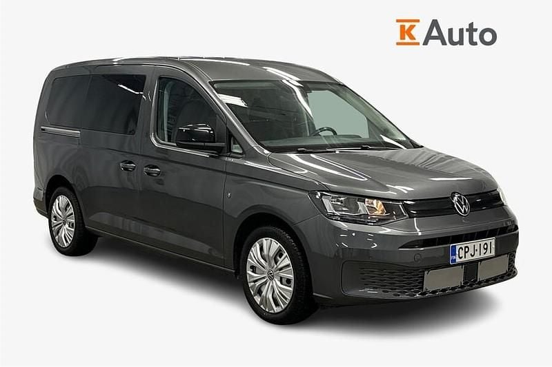 Käytetty VW Caddy Maxi 102 HP (75 kW) 2021 Harmaa Tila-auto