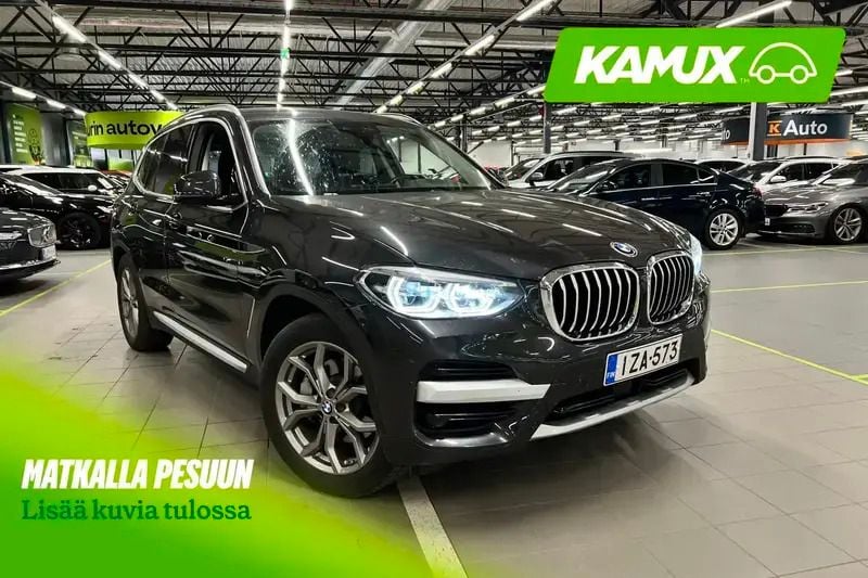 Hopea / harmaa Käytetty 2020 BMW X3 xLine Katumaasturi | 32 880 € (Hyvä tarjous) - Kuva 1/4