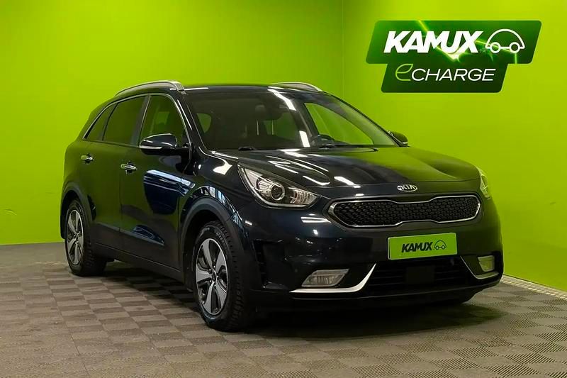 Käytetty Kia Niro Premium 105 HP (77 kW) 2017 Sininen Katumaasturi