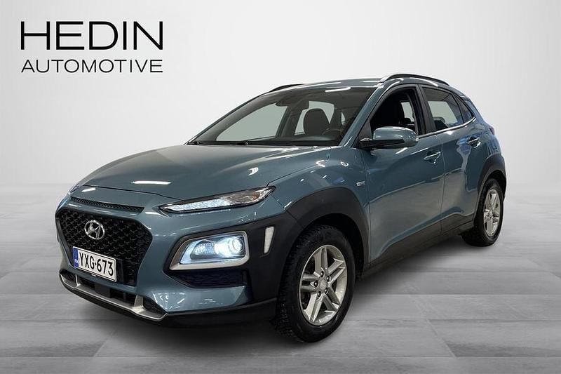 Sininen Käytetty 2020 Hyundai Kona Comfort Katumaasturi | 16 490 € (Hieman kallis) - Kuva 1/3