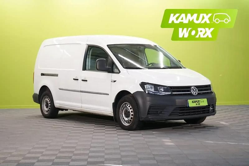 Valkoinen Käytetty 2016 VW Caddy Maxi Pro Tila-auto | 11 500 € (Supertarjous) - Kuva 1/4