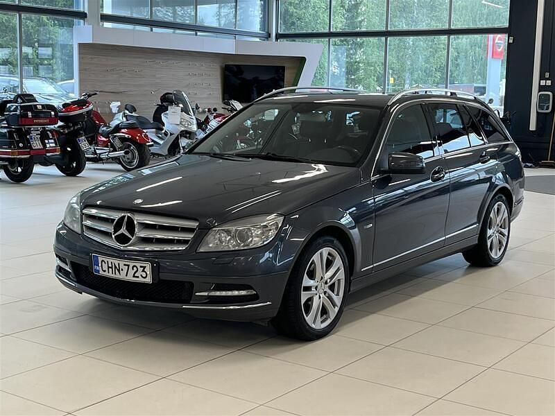 Harmaa Käytetty 2010 Mercedes C220 Business Farmari | 5 990 € (Kallis) - Kuva 1/4