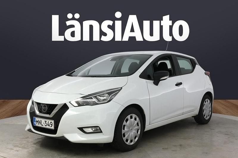 Valkoinen Käytetty 2017 Nissan Micra Visia Viistoperä | 10 780 € (Hieman kallis) - Kuva 1/1