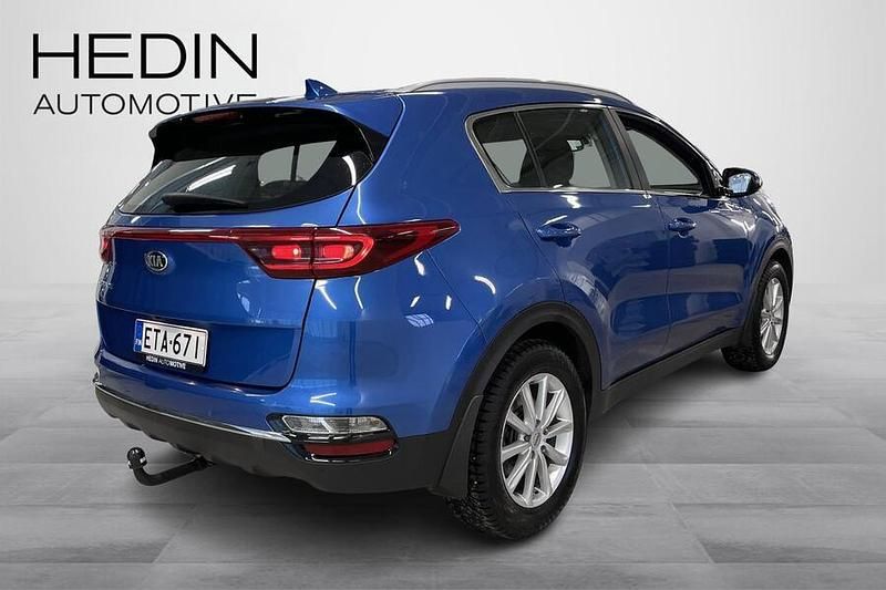 Käytetty Kia Sportage Active 177 HP (130 kW) 2020 Sininen Katumaasturi