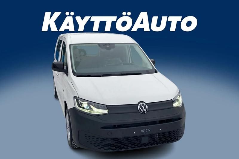Uusi VW Caddy Maxi 122 HP (89 kW) 2025 Candyweiü Tila-auto