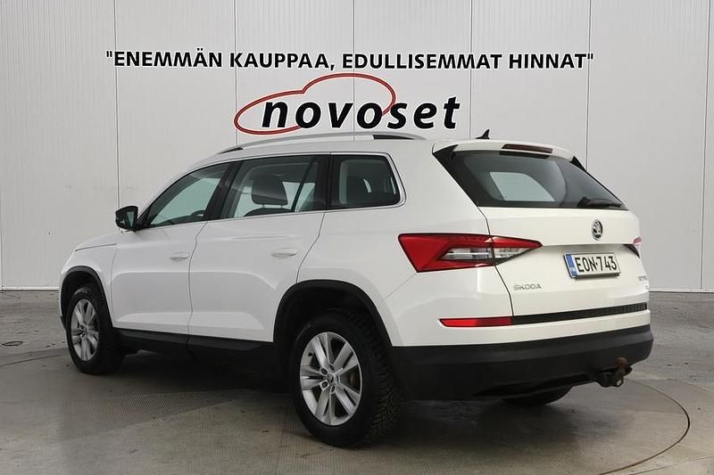 Käytetty Skoda Kodiaq Ambition 190 HP (139 kW) 2017 Valkoinen Katumaasturi
