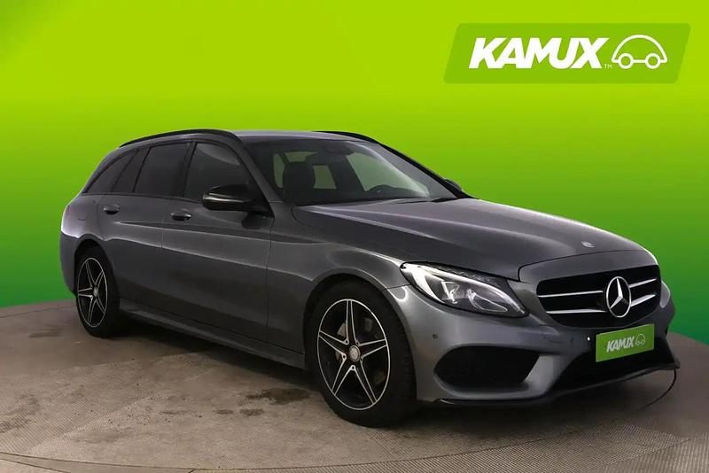Käytetty Mercedes C220 Business 170 HP (125 kW) 2016 Hopea / harmaa Farmari