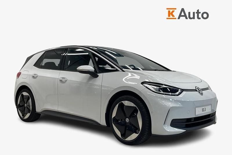 Valkoinen Käytetty 2024 VW ID.3 Pro Viistoperä | 45 900 € - Kuva 1/4