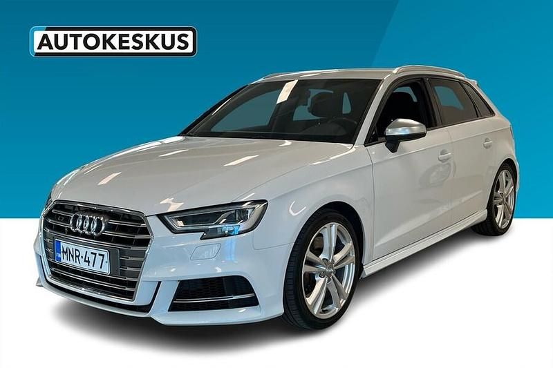Valkoinen Käytetty 2017 Audi S3 Viistoperä | 31 790 € (Supertarjous) - Kuva 1/3