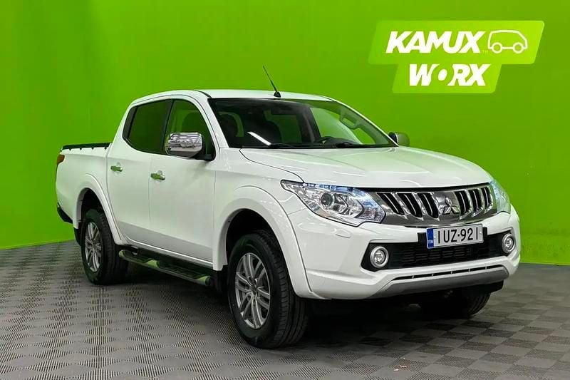 Valkoinen Käytetty 2015 Mitsubishi L200 Nouto | 19 400 € (Perustarjous) - Kuva 1/4